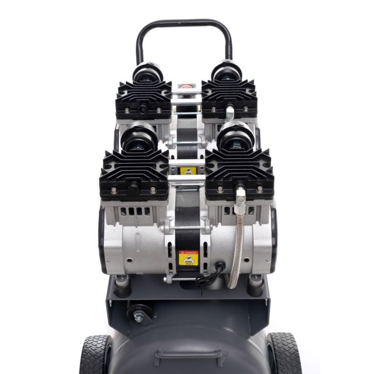 Kompresors 50L, 455 l/min, 2x1.5 kW, 4 cilindri, 230V, 10 bar