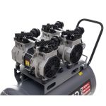 Compressor 100L, 580 l/min, 2x2.0 kW/2x1.5 kW, 4 cylinders, 230V, 10 bar