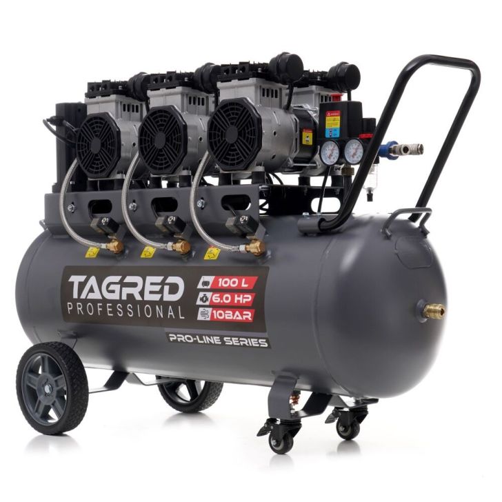 Compressor 100L, 911 l/min, 3x2.0 kW, 6 cylinders, 230V, 10 bar