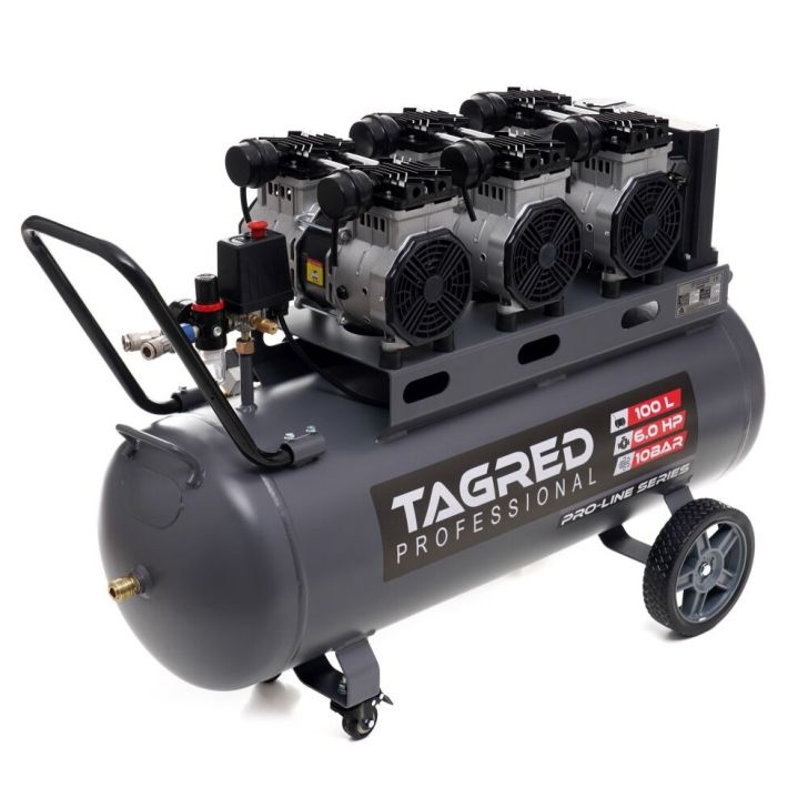 Compressor 100L, 911 l/min, 3x2.0 kW, 6 cylinders, 230V, 10 bar