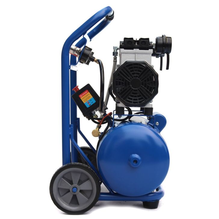 Compressor without oil 16L, 276 l/min, 2.0 kW/1.5 kW, 2 cylinders, 230V, 10 bar