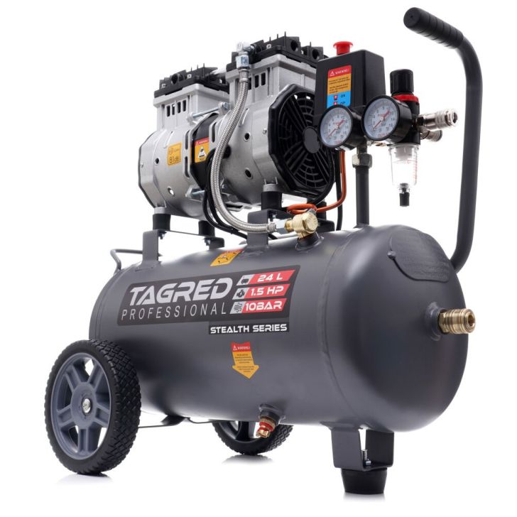 Compressor 24L, 218 l/min, 1.75kW/1.1 kW, 2 cylinders, 230V, 10 bar