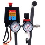 Компрессор 24л, 218 л/мин, 1,75кВт/1,1кВт, 2 цилиндра, 230В, 10 бар