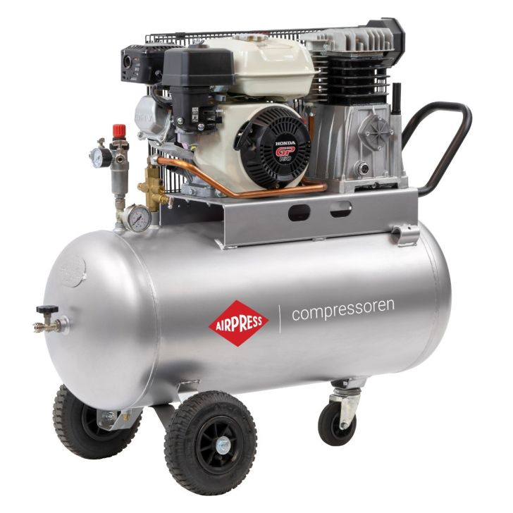 Compressor with petrol engine BM 100/410 (Honda GP160) 10 bar 4.8 HP/ 3.6 kW 247 l/min 100 l