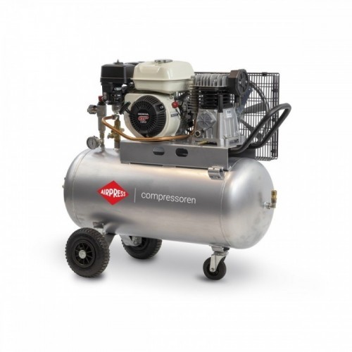 Kompresors ar benzīna dzinēju BM 100/320 (Honda GP160) 10 bāri 4,8 ZS/3,6 kW 220 l/min 100 l