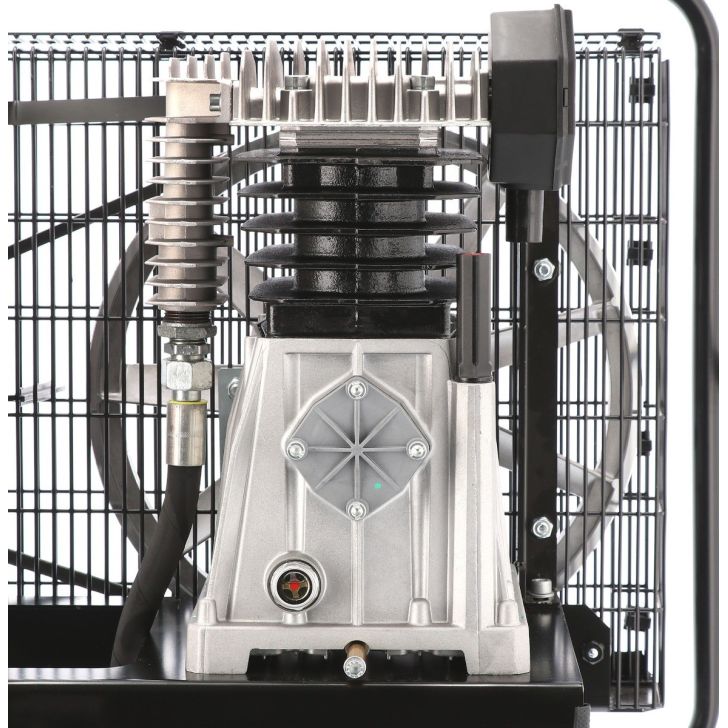 Compressor with petrol engine BM 11+11/410 (Honda GX160) 10 bar 4.8 HP / 3.6 kW 247 l/min 2 x 11 l