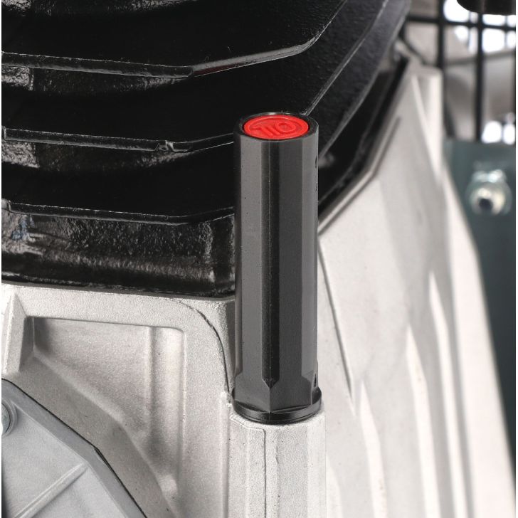 Kompresors ar benzīna dzinēju BM 11+11/410 (Honda GX160) 10 bāri 4,8 ZS / 3,6 kW 247 l/min 2 x 11 l