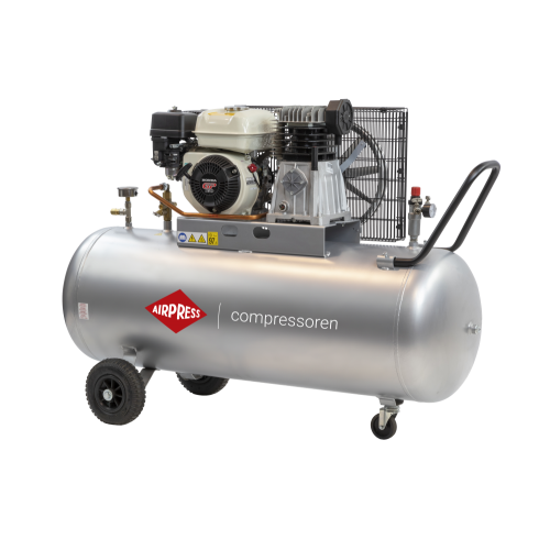 Kompresors ar benzīna dzinēju BM 200/410 (Honda GP160) 10 bāri 4,8 ZS/ 3,6 kW 247 l/min 200 l
