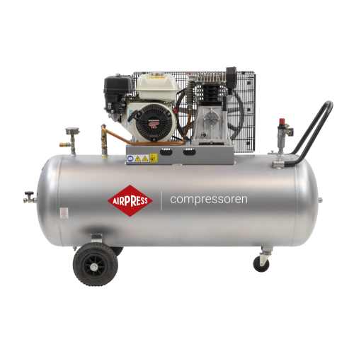 Kompresors ar benzīna dzinēju BM 200/410 (Honda GP160) 10 bāri 4,8 ZS/ 3,6 kW 247 l/min 200 l