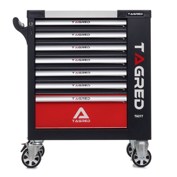 Tool trolley with tools 298 pcs.