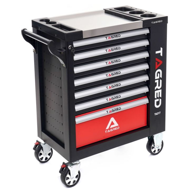 Tool trolley with tools 298 pcs.