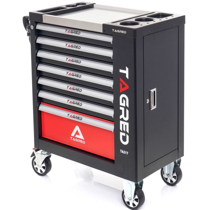 Tool trolley with tools 298 pcs.