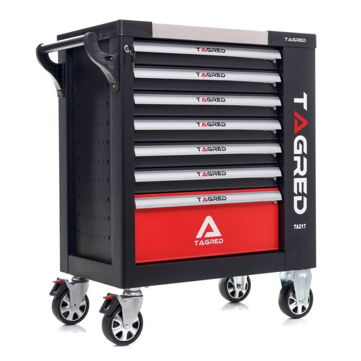Tool trolley with tools 298 pcs.