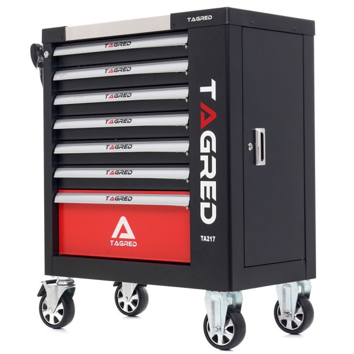 Tool trolley with tools 298 pcs.
