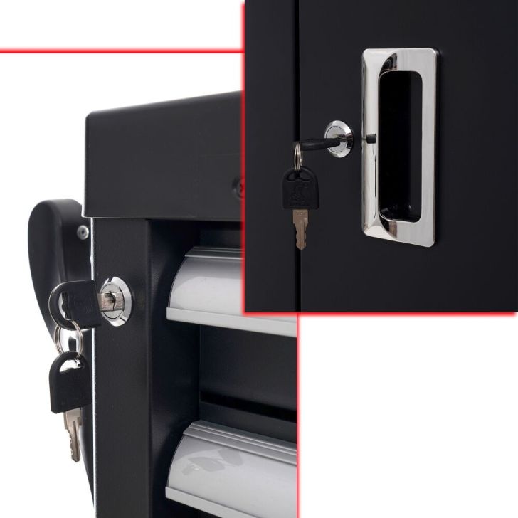 Инструментальная тележка с инструментами 298 шт.