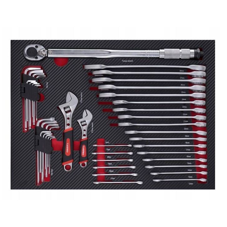 Tool trolley with tools 298 pcs.