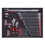 Tool trolley with tools 298 pcs.