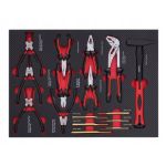 Tool trolley with tools 298 pcs.