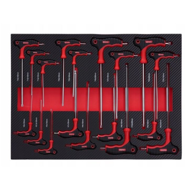 Tool trolley with tools 298 pcs.