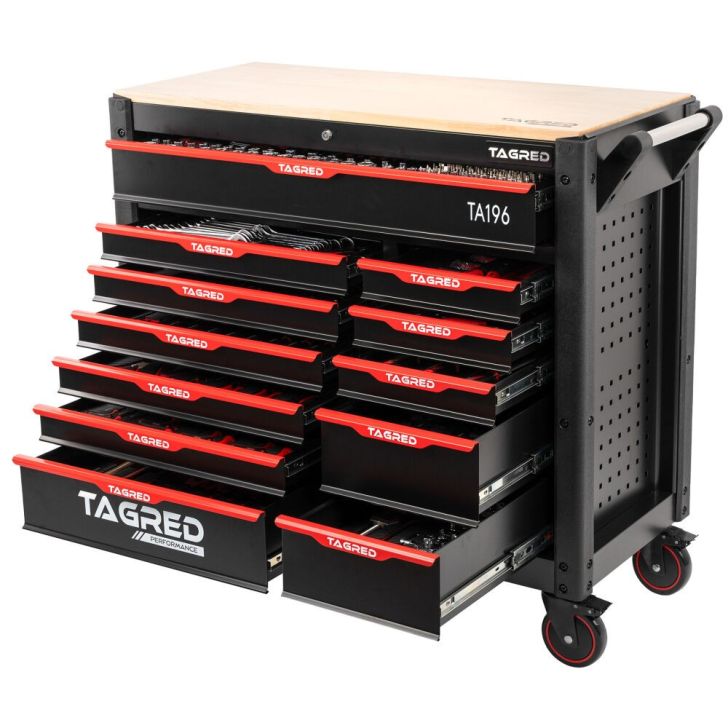 Tool trolley with XXL tools 541 pcs.