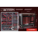 Tool trolley with XXL tools 541 pcs.