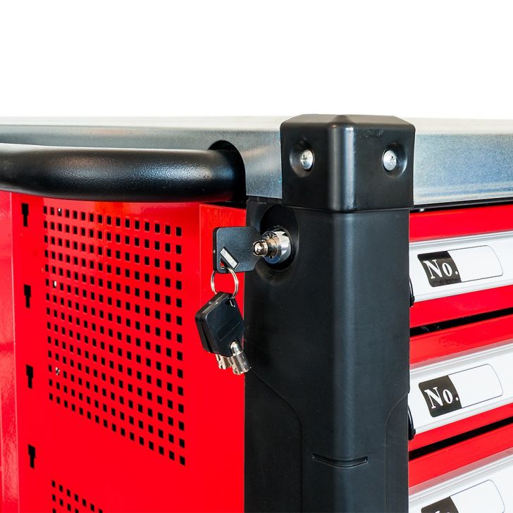 Tool trolley with tools 447 pcs.