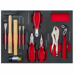 Tool trolley with tools 447 pcs.