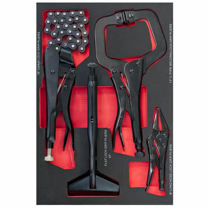 Tool trolley with tools 447 pcs.