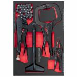 Tool trolley with tools 447 pcs.