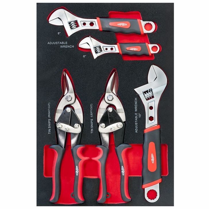 Tool trolley with tools 447 pcs.