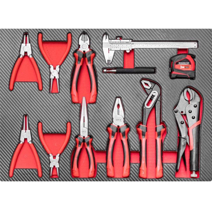 Tool trolley with 360 tools.