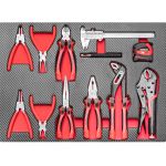 Tool trolley with 360 tools.