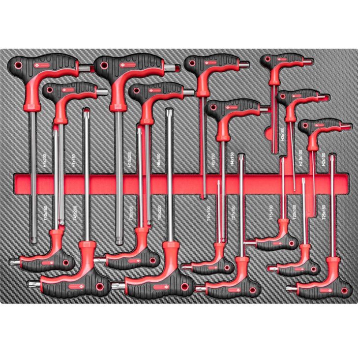 Tool trolley with 360 tools.