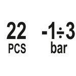 Vakuuma/spiediena pārbaudes komplekts