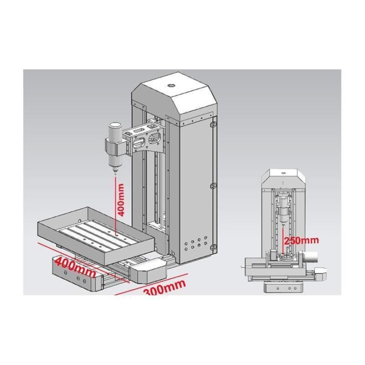 Гравировально-фрезерный станок CNC 3040 2200Вт 5D