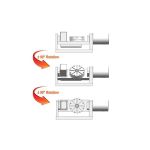 Gravēšanas un frēzēšanas iekārta CNC 3040 2200W 5D
