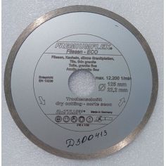 Diamond blade for tiles and granite slabs