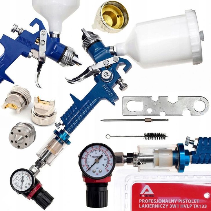 4 in 1 HVLP spray gun