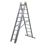 Three-part multifunctional ladder Bayersystem BS-DW 3x9