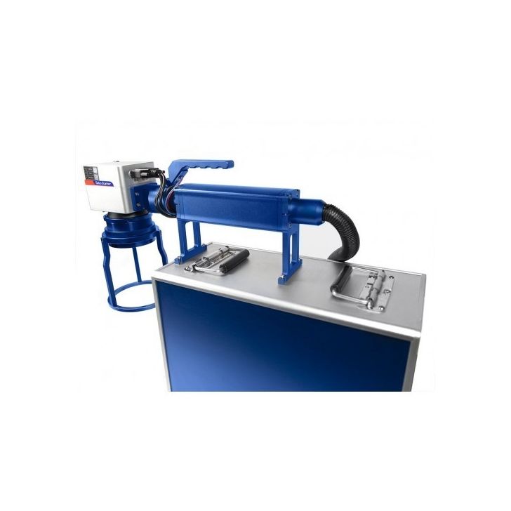 Šķiedras lāzera marķēšanas iekārta 30 W LASER FIBER + rotācijas ass + EZCAD