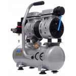 Компрессор без масла 6л, 150 л/мин, 550 Вт, 2 цилиндра, 230В, 8 бар