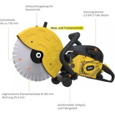 Concrete cutter GBTS350 350mm 2