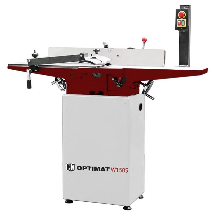 Straightening planer Optimat W150S 230V with spiral blade shaft