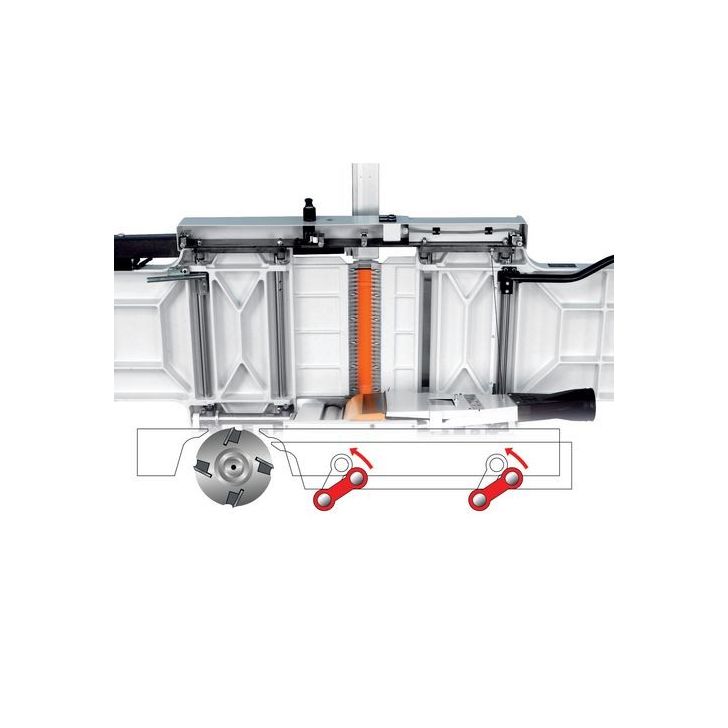 Рубанок CASADEI PFS 520 SPIRAL