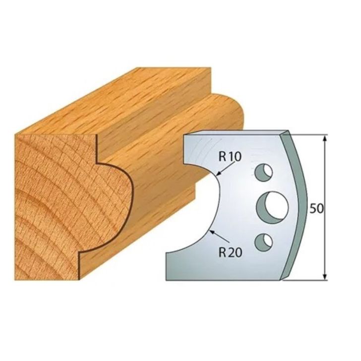 Profile knife profile №.504-2 pcs. 50x4 mm SP