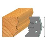 Anti-knife profile №.503-2 pcs. 50x4 mm SP