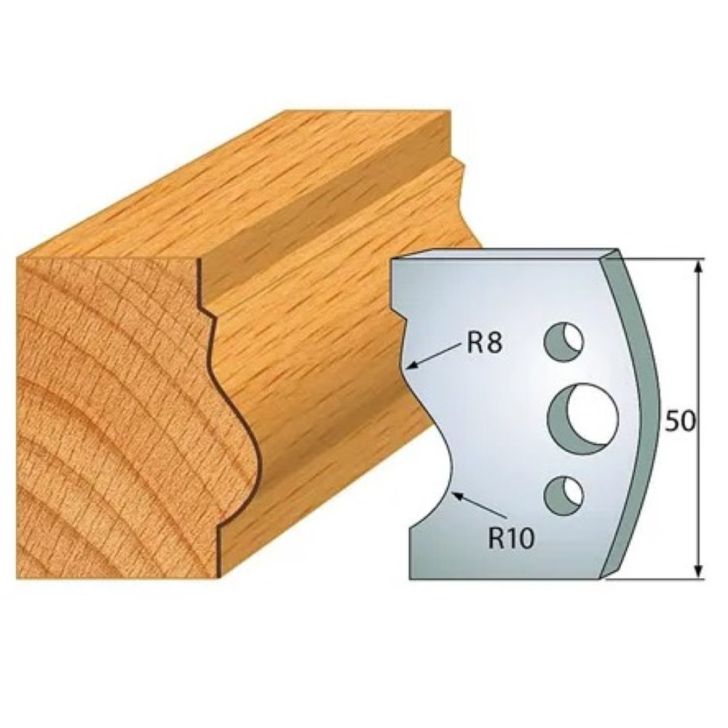 Profile knife profile №.510-2 pcs. 50x4 mm SP