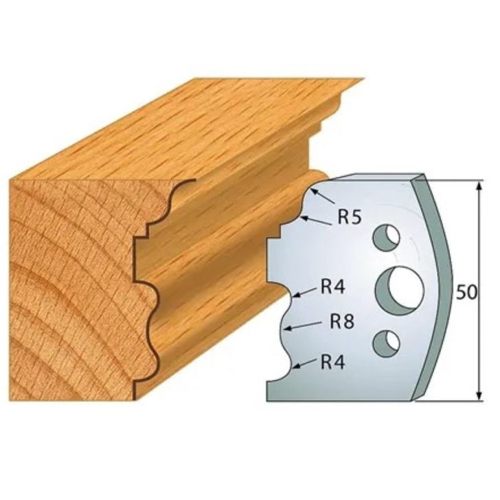 Profile knife profile №.515-2 pcs. 50x4 mm SP