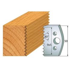 Profile knife profile №.524-2 pcs. 50x4 mm SP