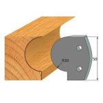 Anti-knife profile №.562-2 pcs. 50x4 mm SP